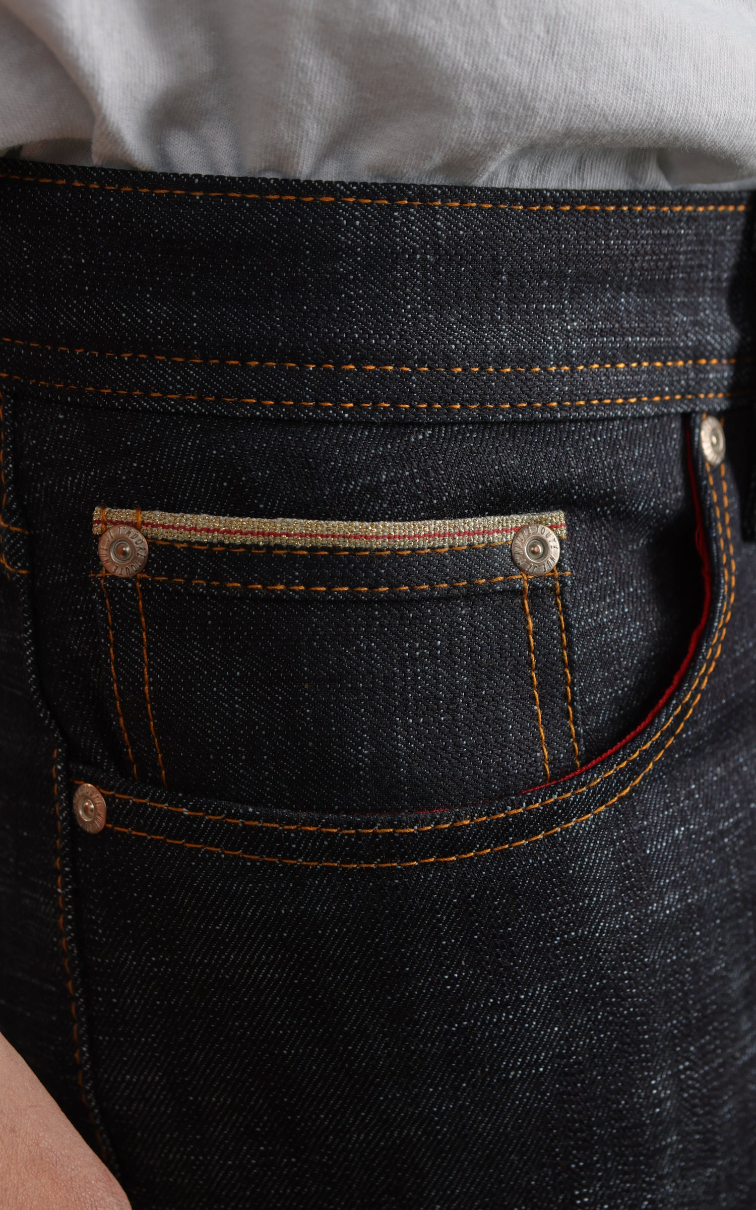 Naked & Famous Denim Weird Guy Chinese New Year - Year Of The Horse Indigo 12.5oz