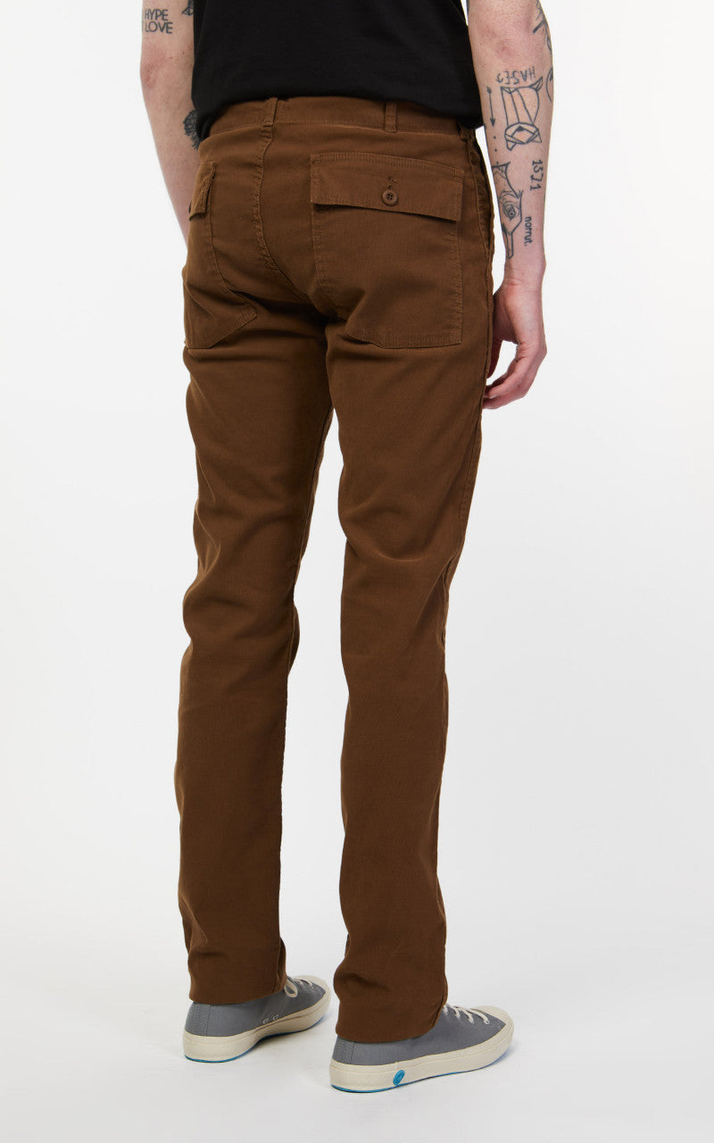 Tellason Fatigue Pant Tapered Gelsomino Mocha Brown