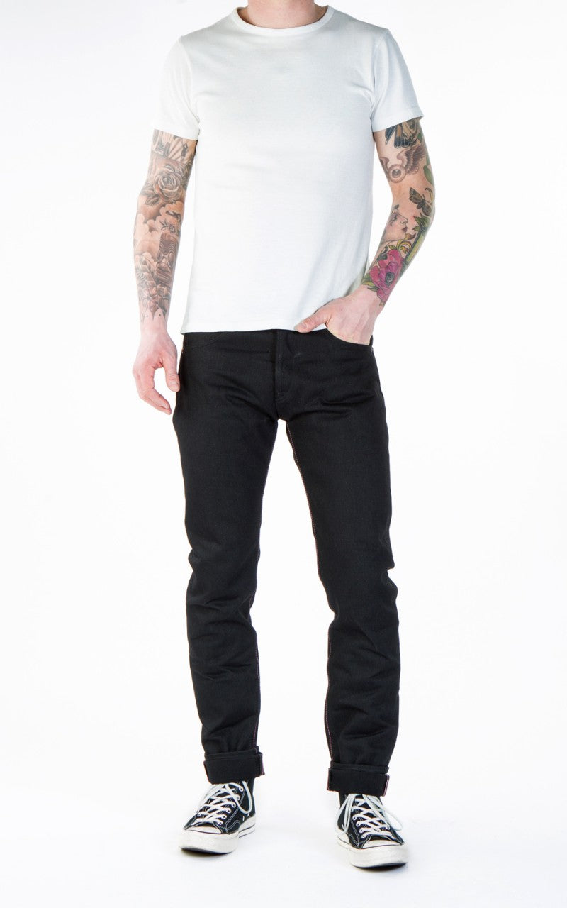 Momotaro Jeans B0306-SP Zimbabwe Cotton Black GTB 15.7oz