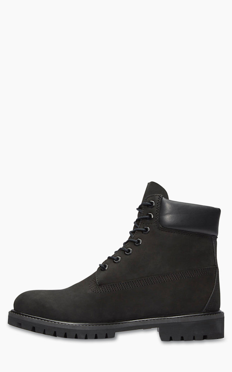 Timberland Premium 6 Inch Boot Black Nubuck