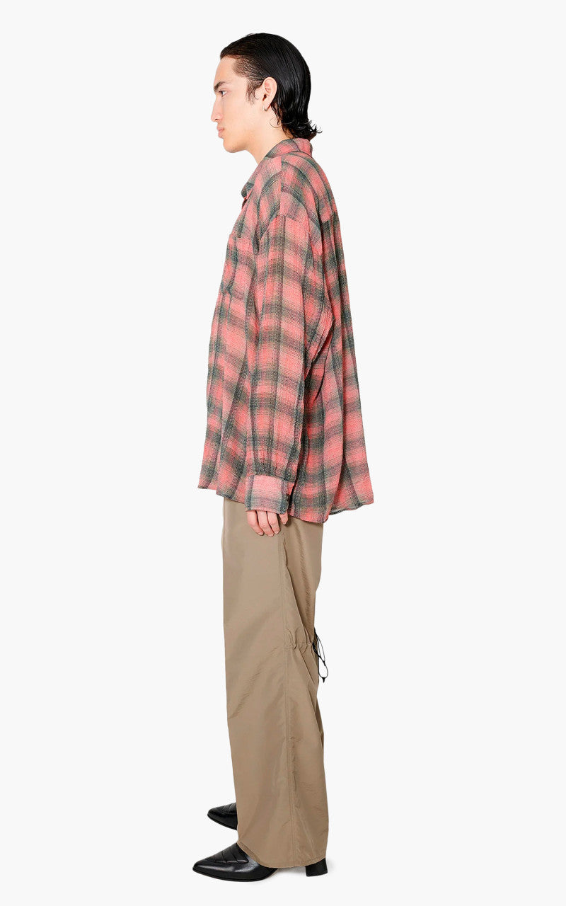 Our Legacy Borrowed Shirt Big Lumbercheck Print