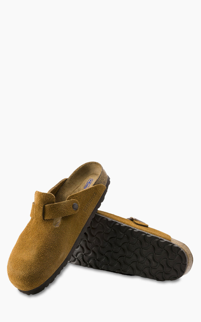 Birkenstock Boston Soft Footbed Suede Mink