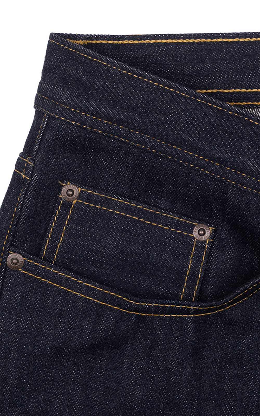 Naked & Famous Denim Weird Guy Sea Island Selvedge Indigo 12oz