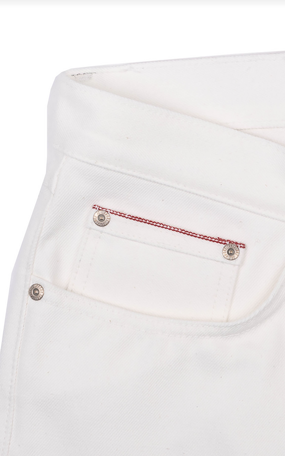 Naked & Famous Denim True Guy Iceberg Selvedge White 15oz