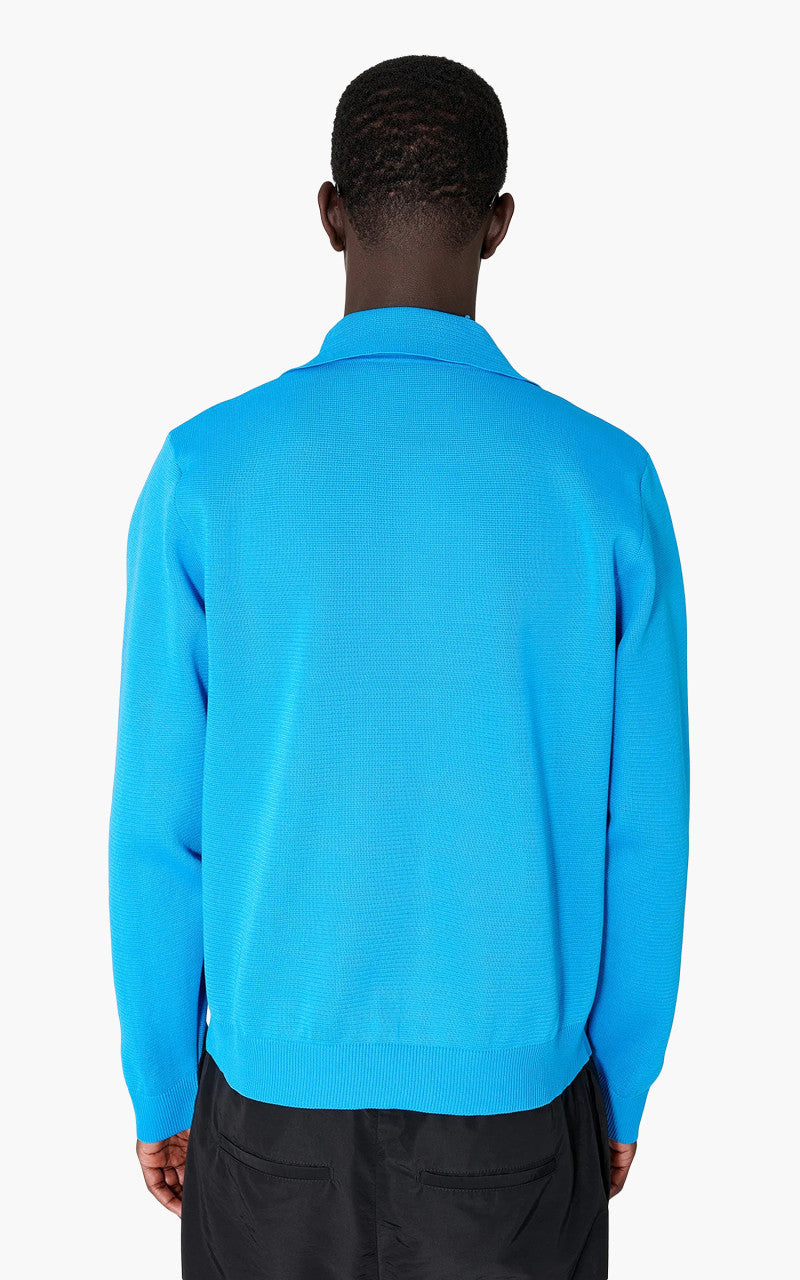 Our Legacy Evening Polo Circuit Blue Performance Poly