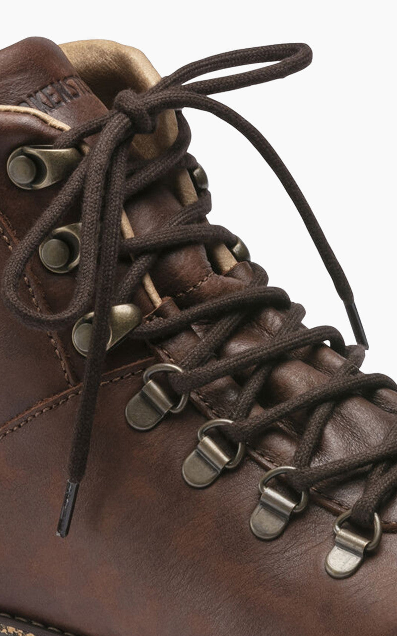 Birkenstock Jackson Nubuck Waxy Leather Dark Brown