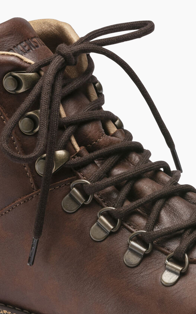 Birkenstock Jackson Nubuck Waxy Leather Dark Brown