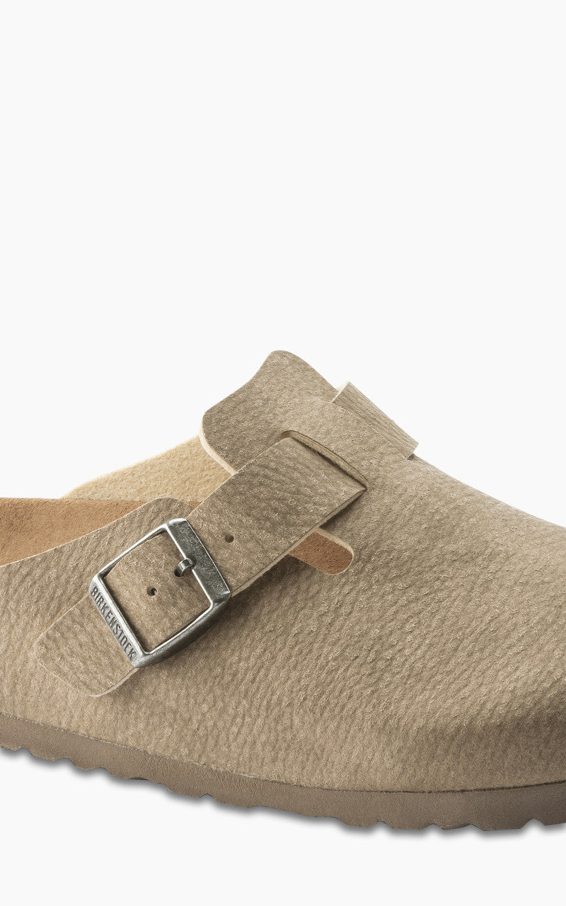 Birkenstock Boston Microfibre Desert Dust Grey Taupe