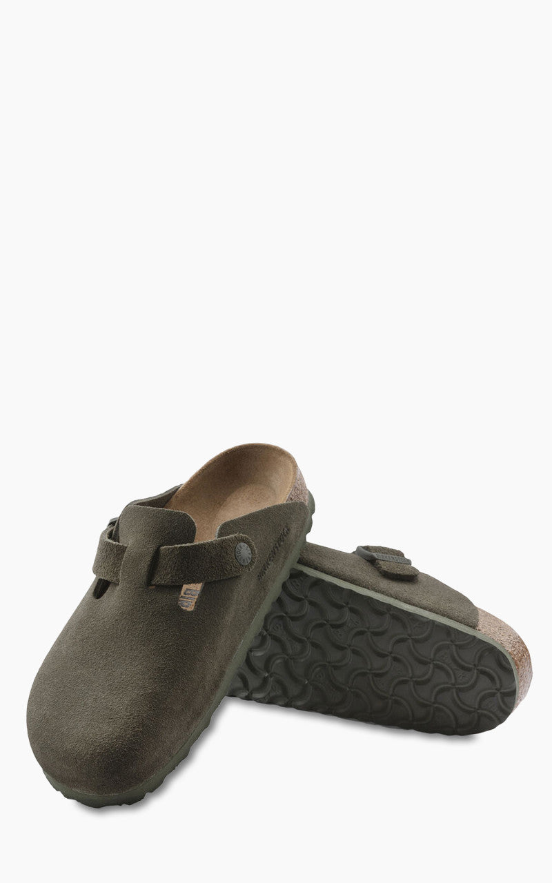Birkenstock Boston Suede Thyme