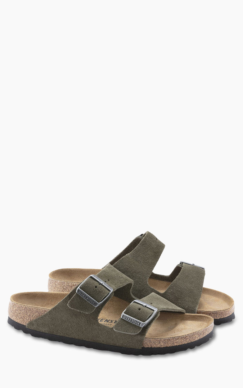 Birkenstock Arizona Soft Footbed Suede Thyme