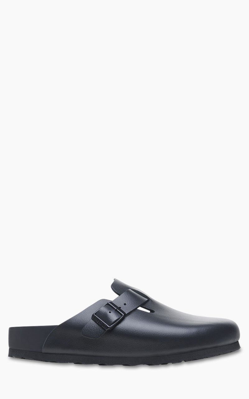 Birkenstock Boston Exquisite Natural Leather Black