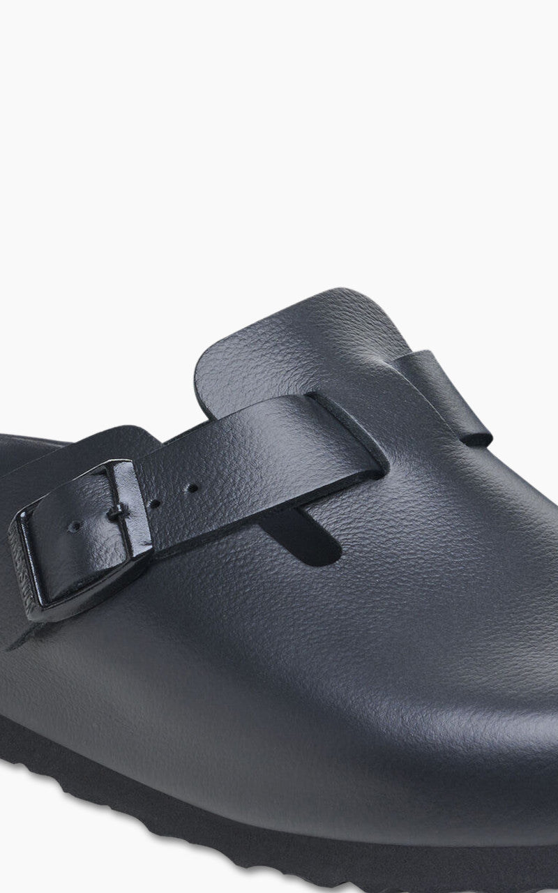 Birkenstock Boston Exquisite Natural Leather Black