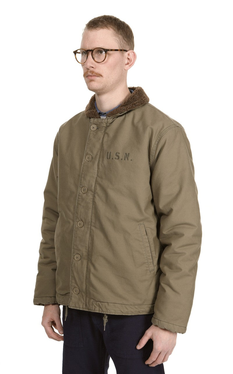Military Surplus N-1 Deck Jacket Olive Drab