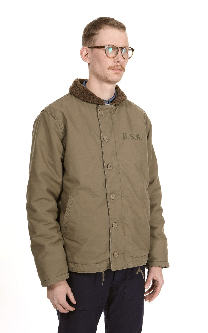 Military Surplus N-1 Deck Jacket Olive Drab