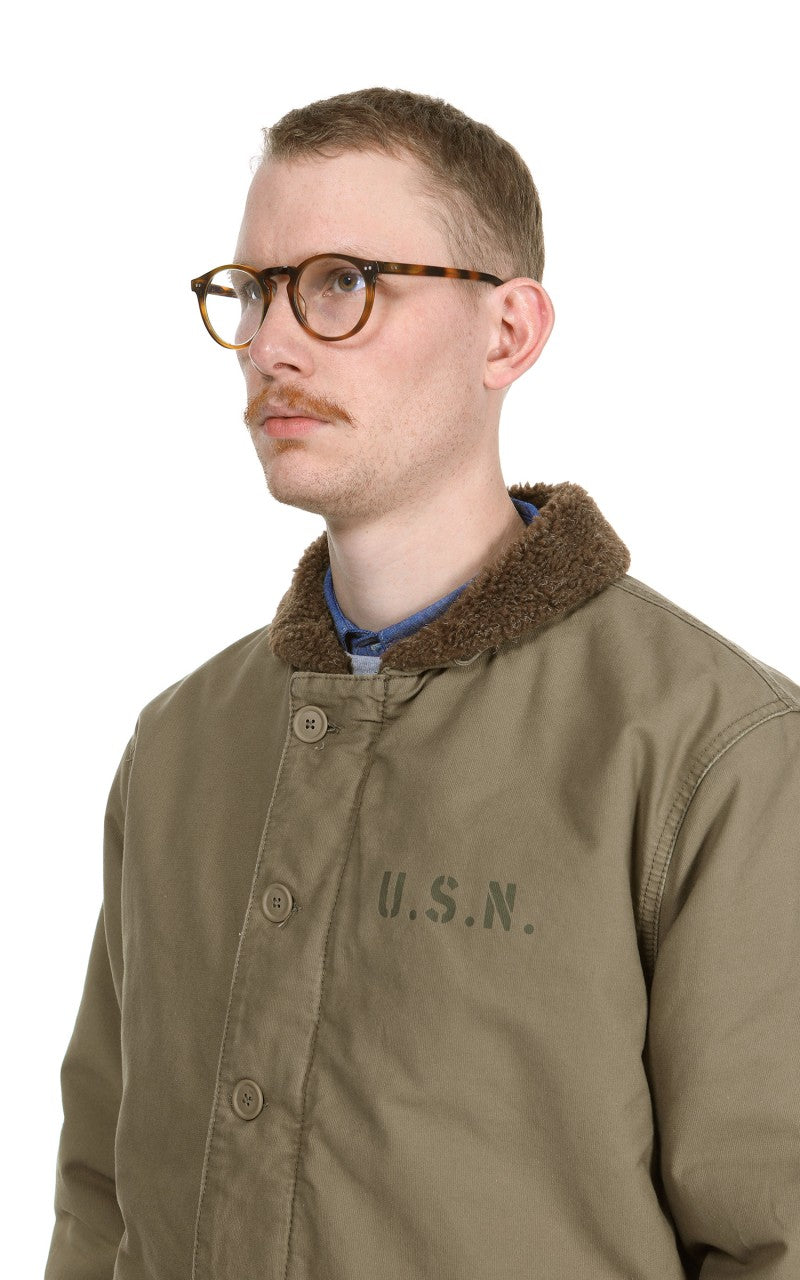 Military Surplus N-1 Deck Jacket Olive Drab
