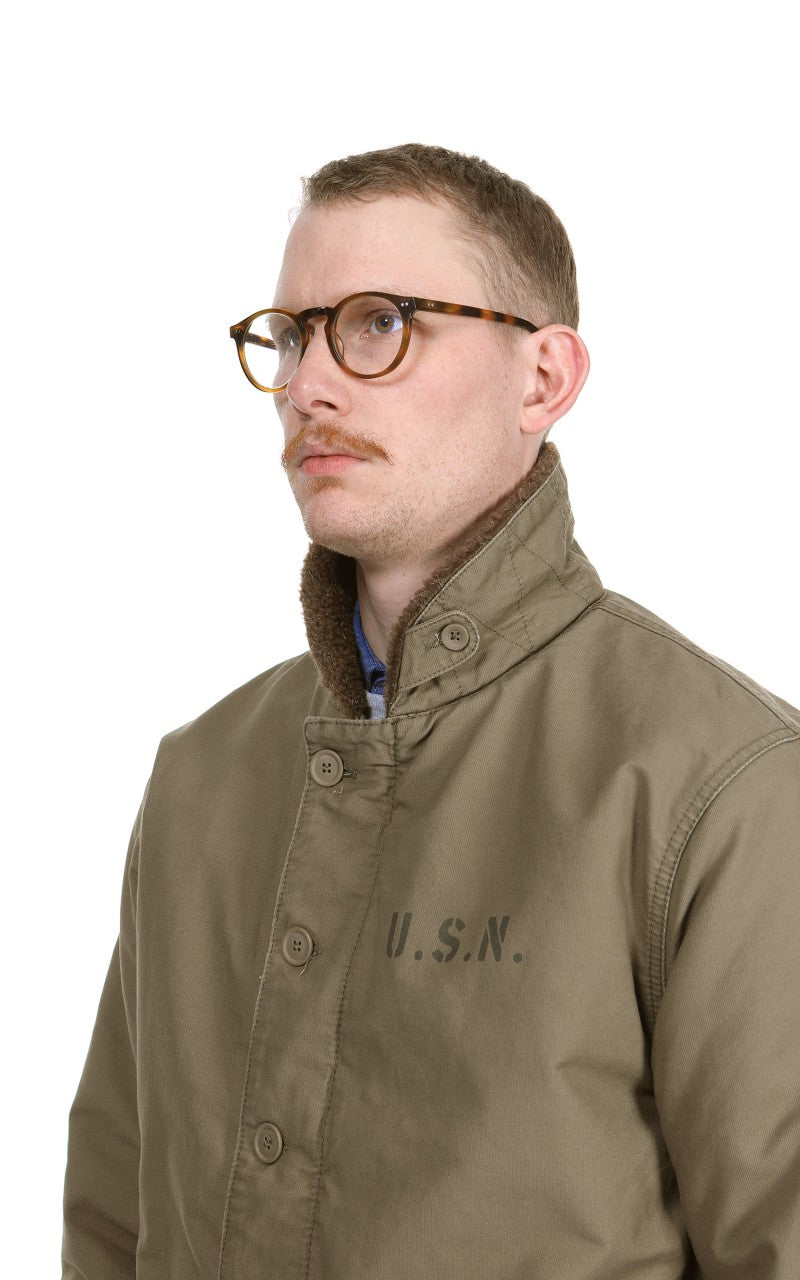 Military Surplus N-1 Deck Jacket Olive Drab