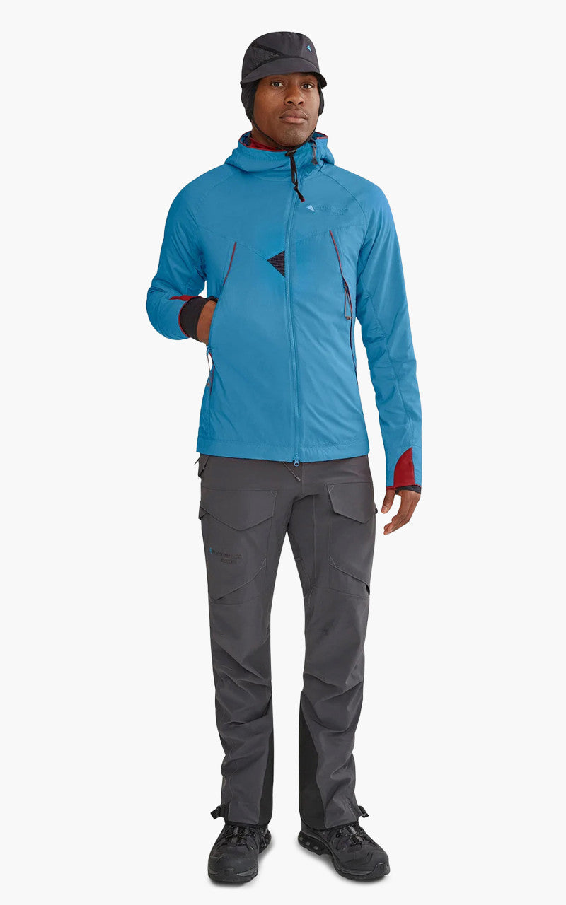Klättermusen Vale Mid Layer Hoodie Jacket Blue Sapphire