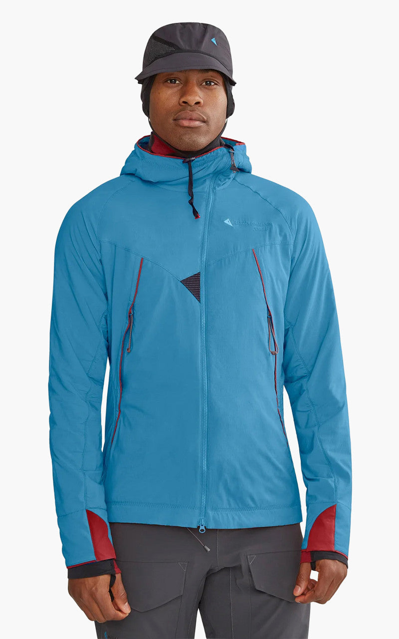 Klättermusen Vale Mid Layer Hoodie Jacket Blue Sapphire