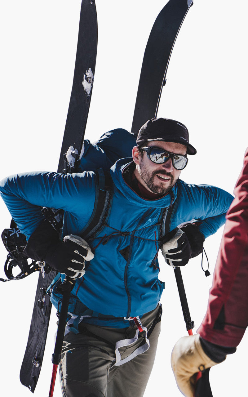 Klättermusen Vale Mid Layer Hoodie Jacket Blue Sapphire