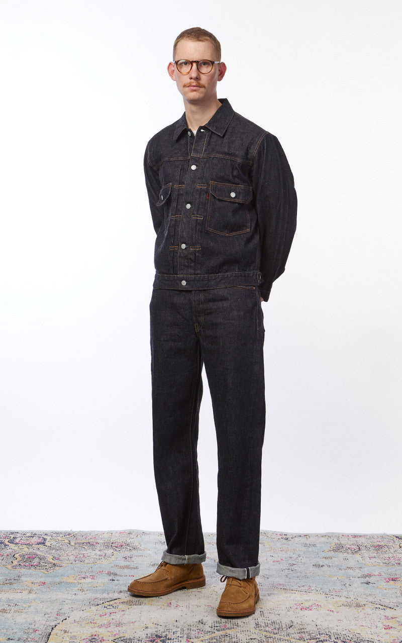 Fullcount 1101XXW Straight Selvedge Denim Heavy Ounce One Wash Indigo