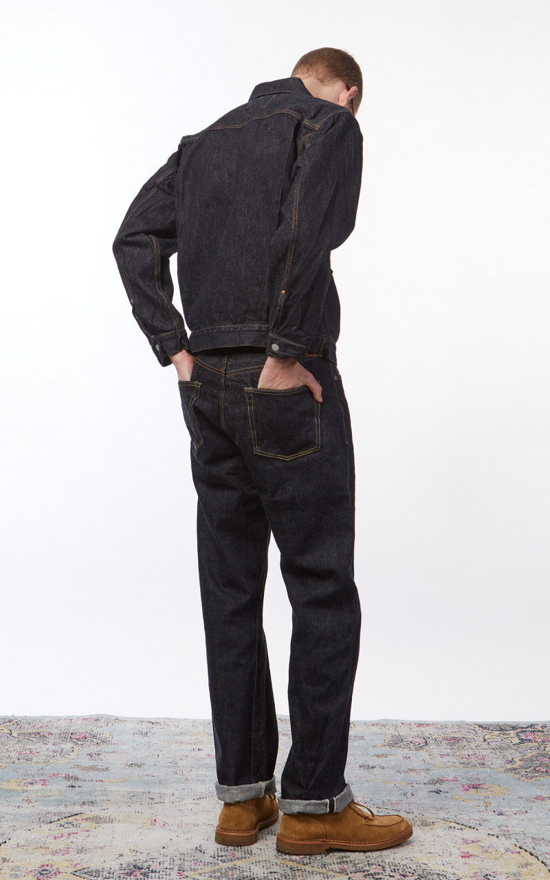 Fullcount 1101XXW Straight Selvedge Denim Heavy Ounce One Wash Indigo