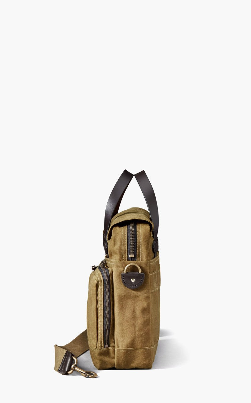 Filson 24-Hour Tin Briefcase Dark Tan