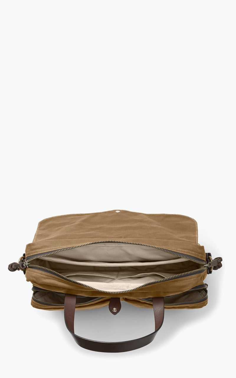 Filson 24-Hour Tin Briefcase Dark Tan