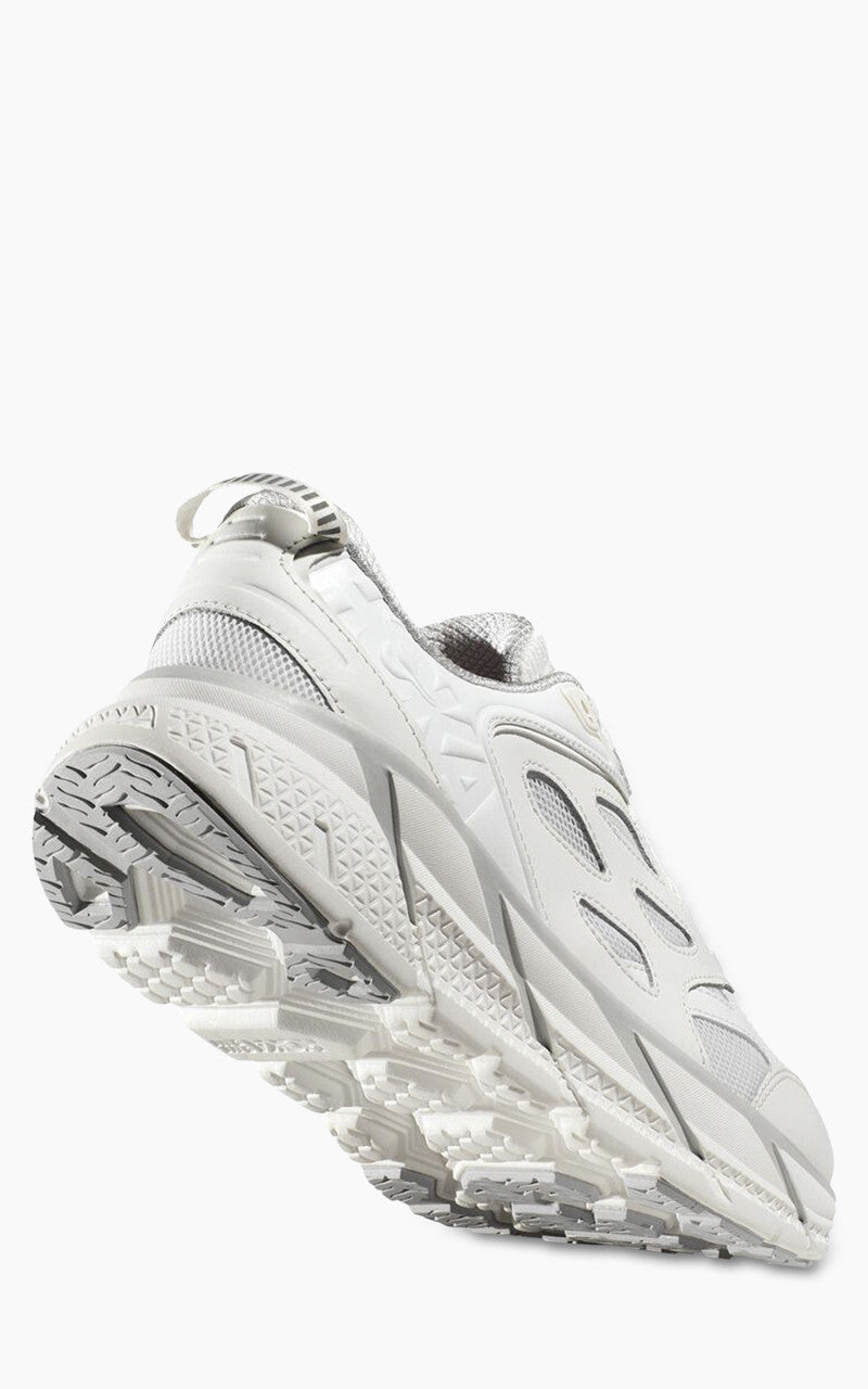 HOKA Clifton L Leather White