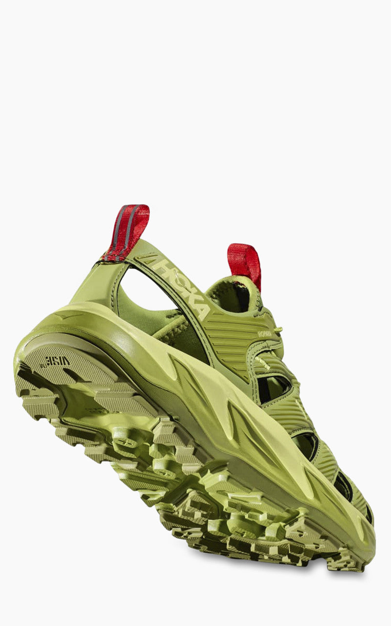 HOKA U Hopara Dark Citron/Luminary Green