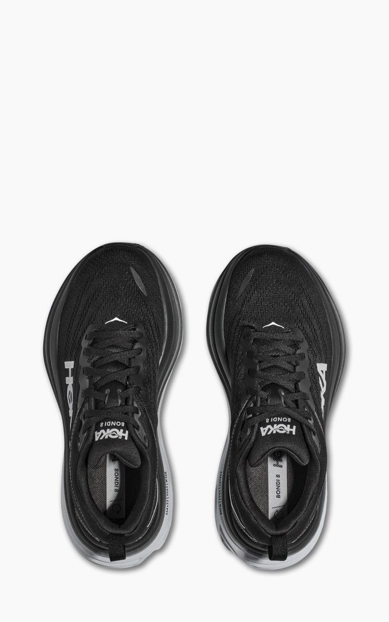 HOKA Bondi 8 Black/White