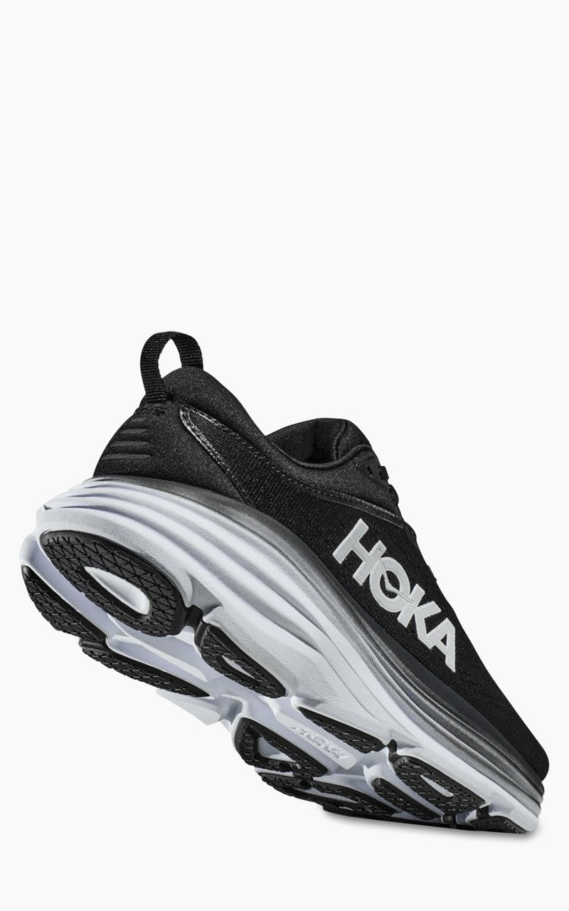 HOKA Bondi 8 Black/White