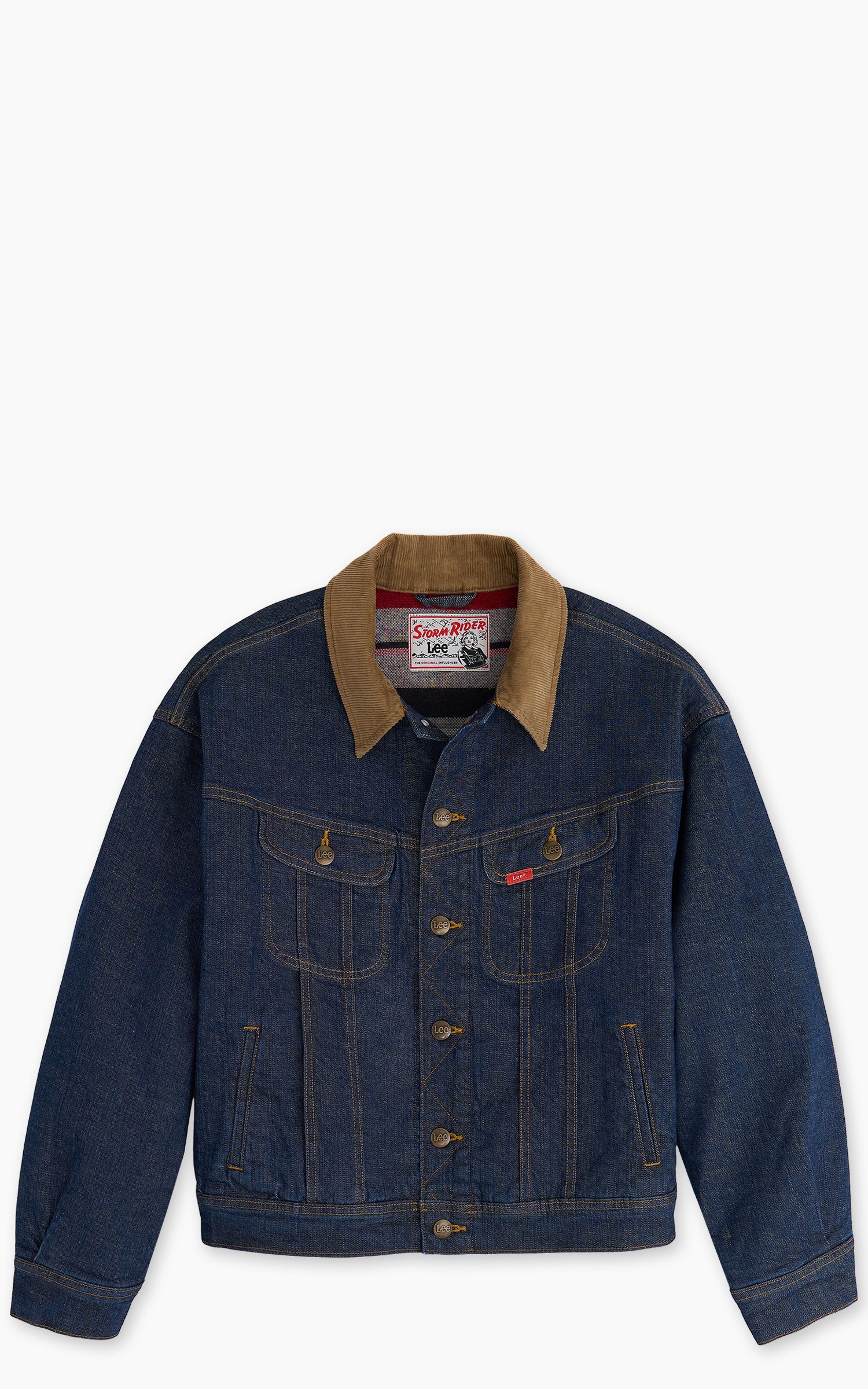 Lee x Marylin Monroe Storm Rider Jacket Rinse Indigo