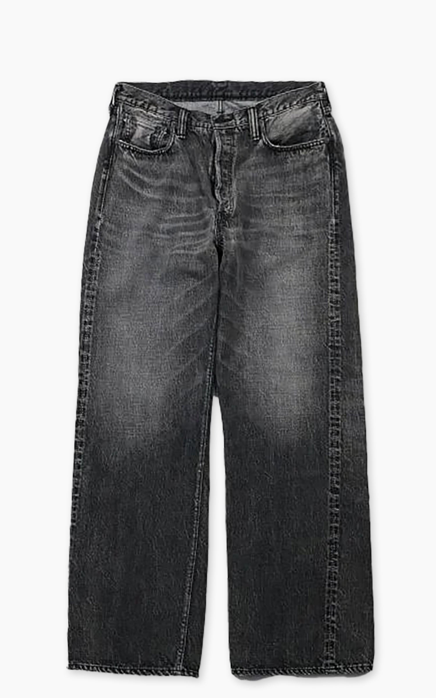 Fullcount 1137BKHW Duke 3 Model Selvedge Denim Dartford Black