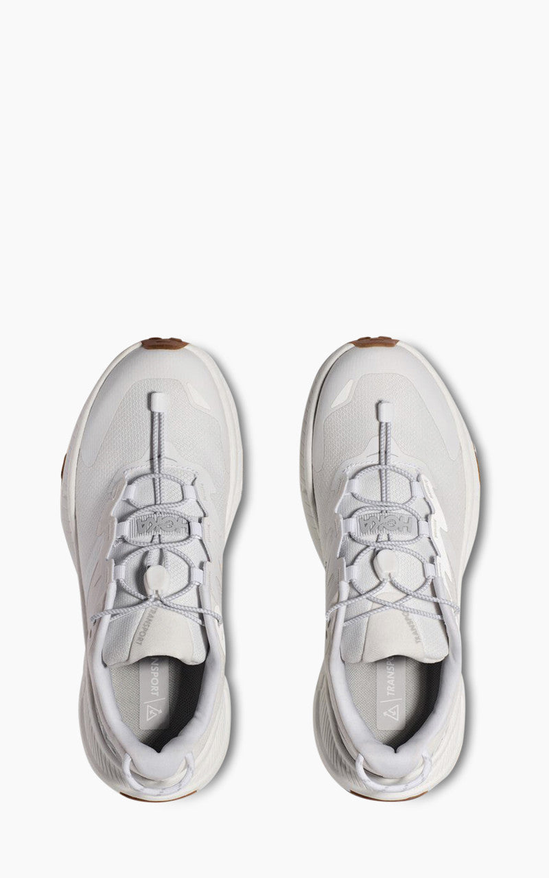 HOKA Transport White/White