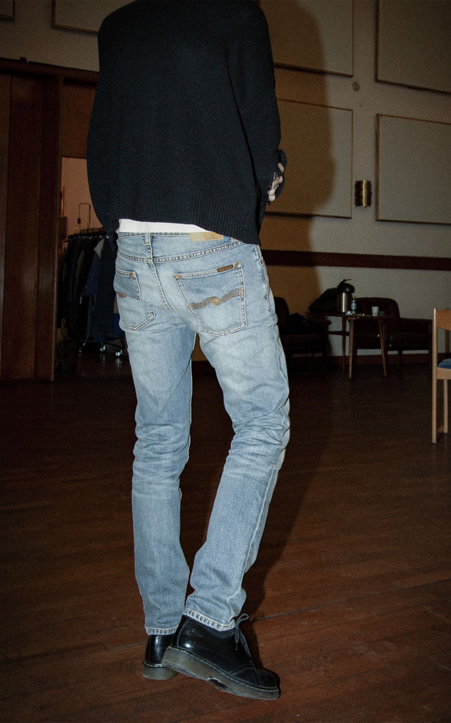 Nudie Jeans Solid Ollie Salt Water