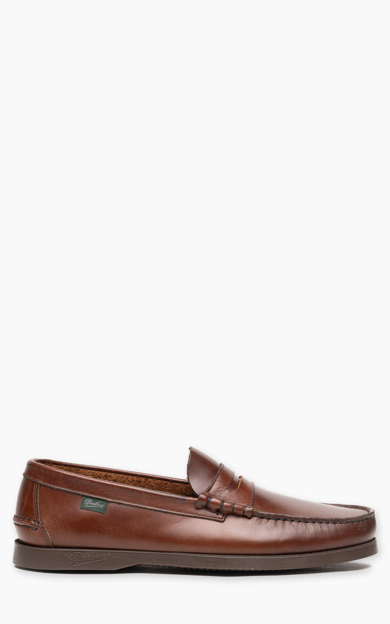 Paraboot CORAUX】 Paraboot Coraux Suede Penny Loafers | Green