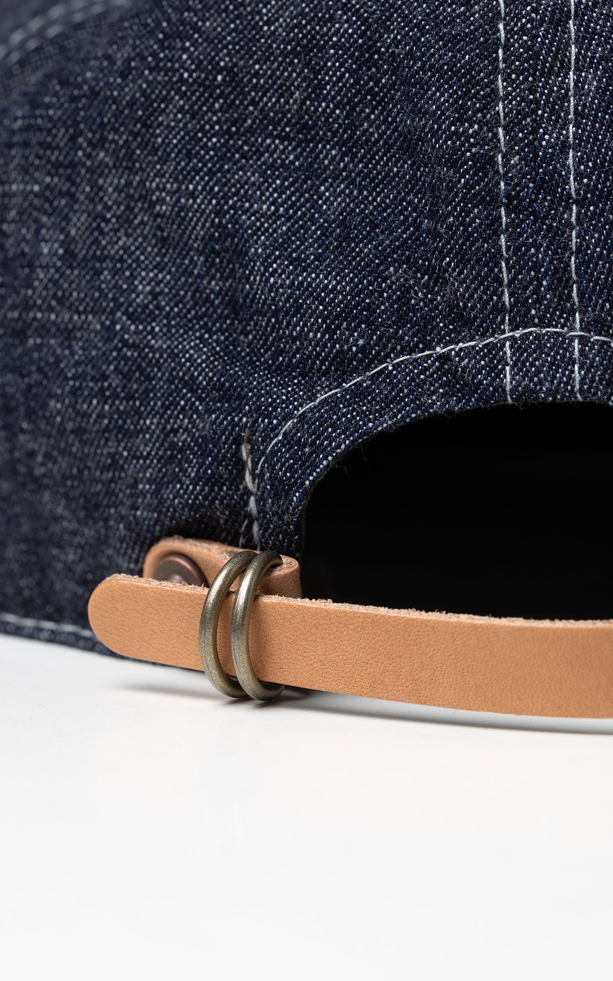 Omoto Denim 6-Panel Denim Cap Indigo