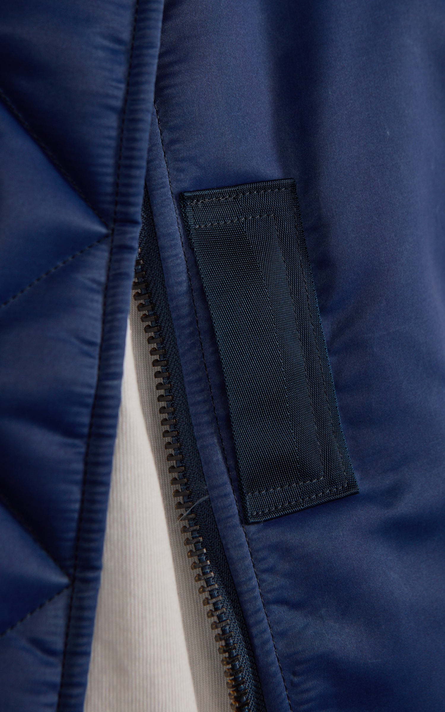 Studio D'Artisan 4623 Indigo-Dyed MA-1