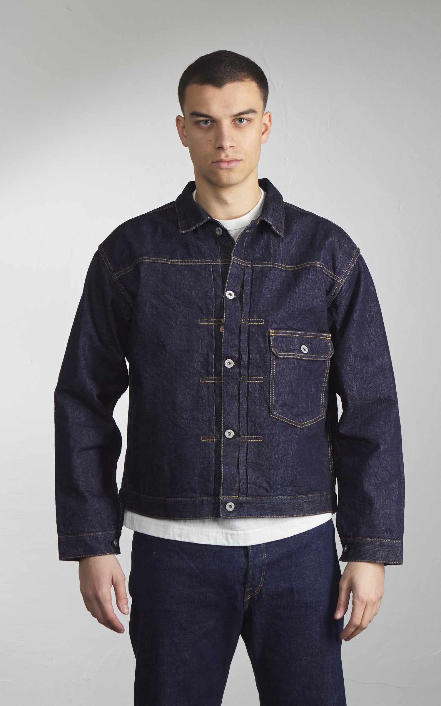 Houston Type I Denim Jacket Blanket Lined Indigo