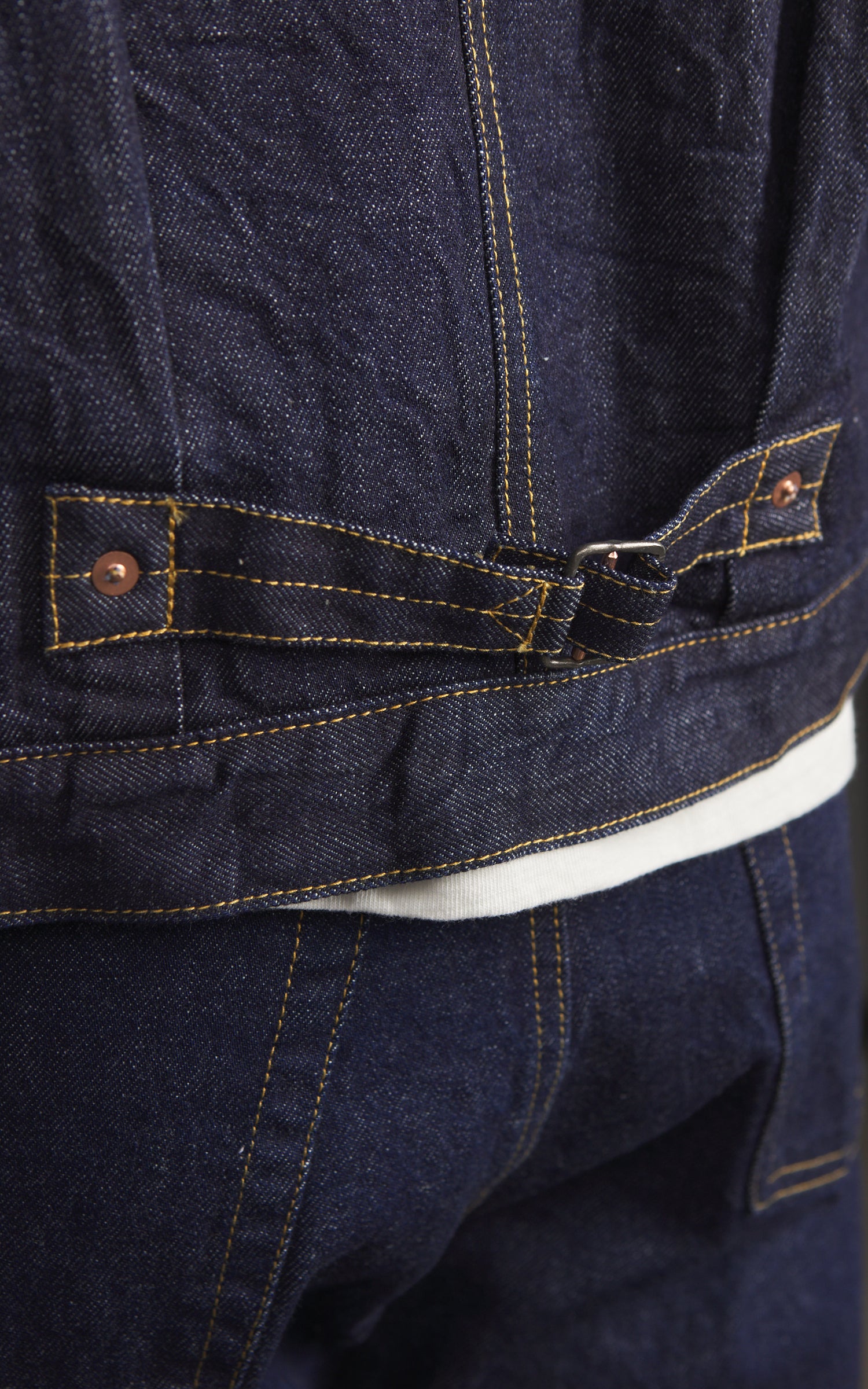 Houston Type I Denim Jacket Blanket Lined Indigo