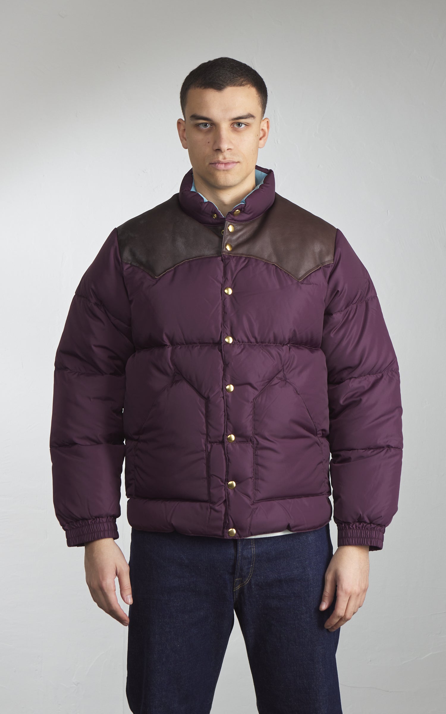 Rocky Mountain Featherbed Down Jacket Plum