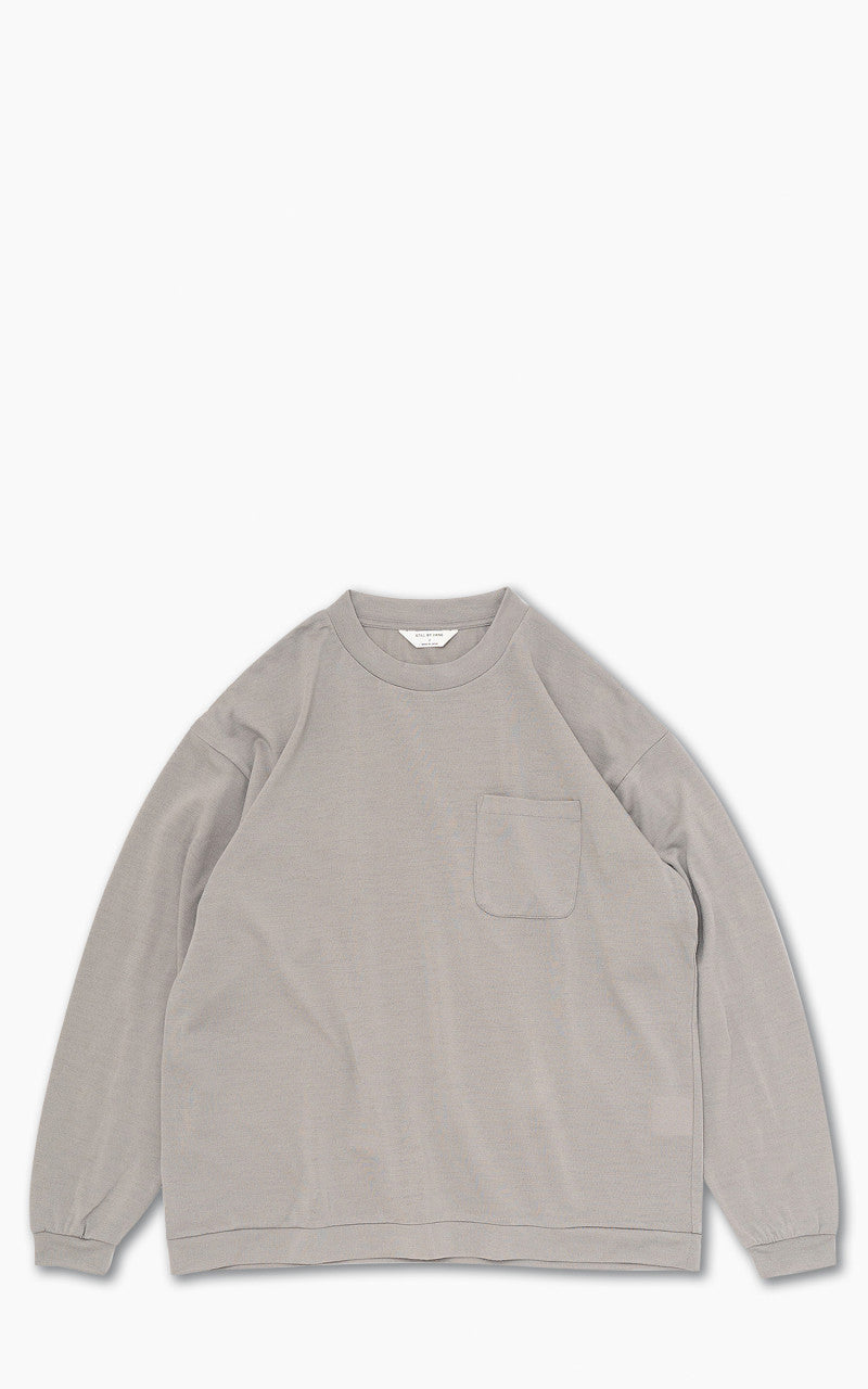 Still By Hand Washable Wool Long Sleeve Grey