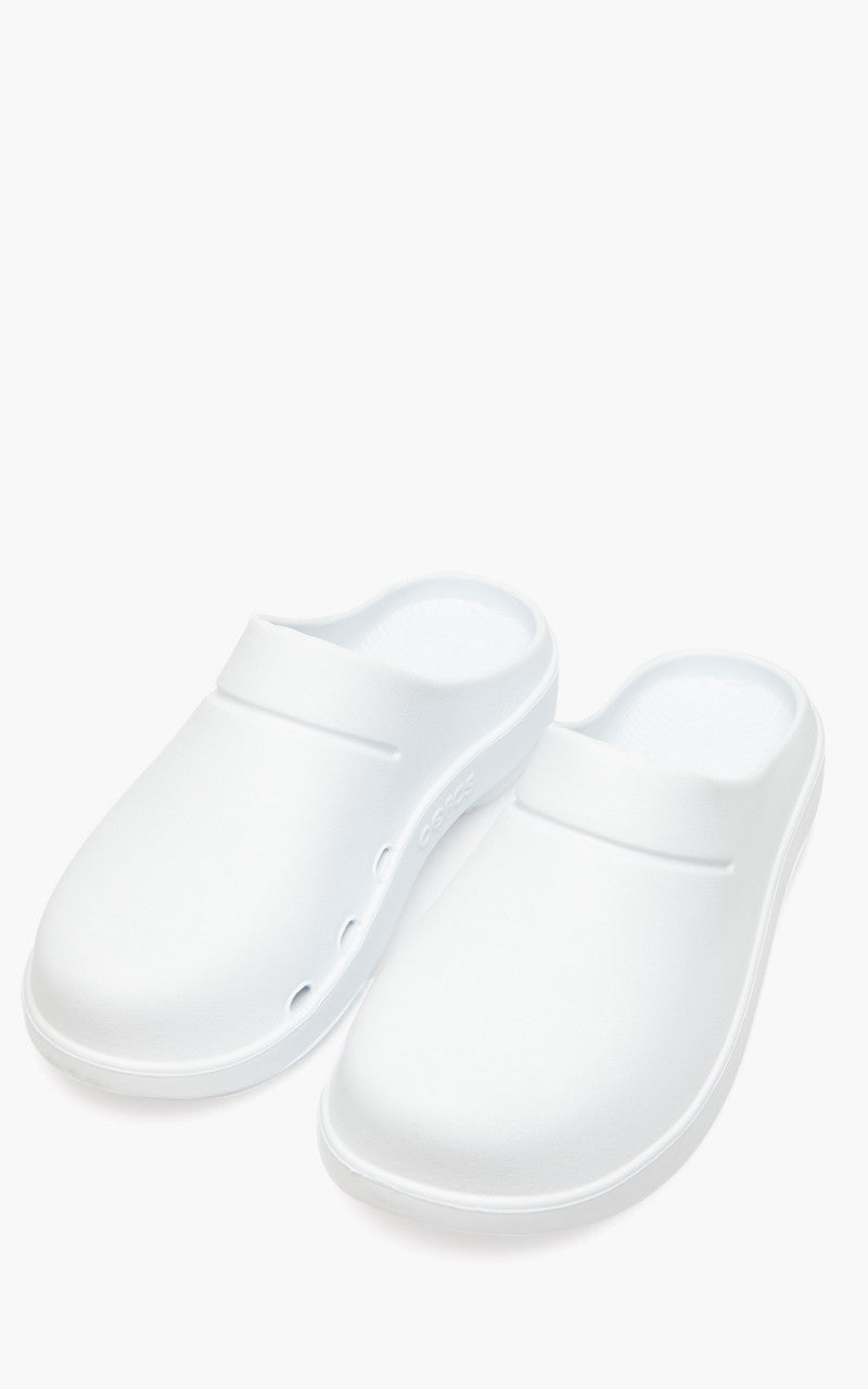 OOFOS Oocloog Sandals White