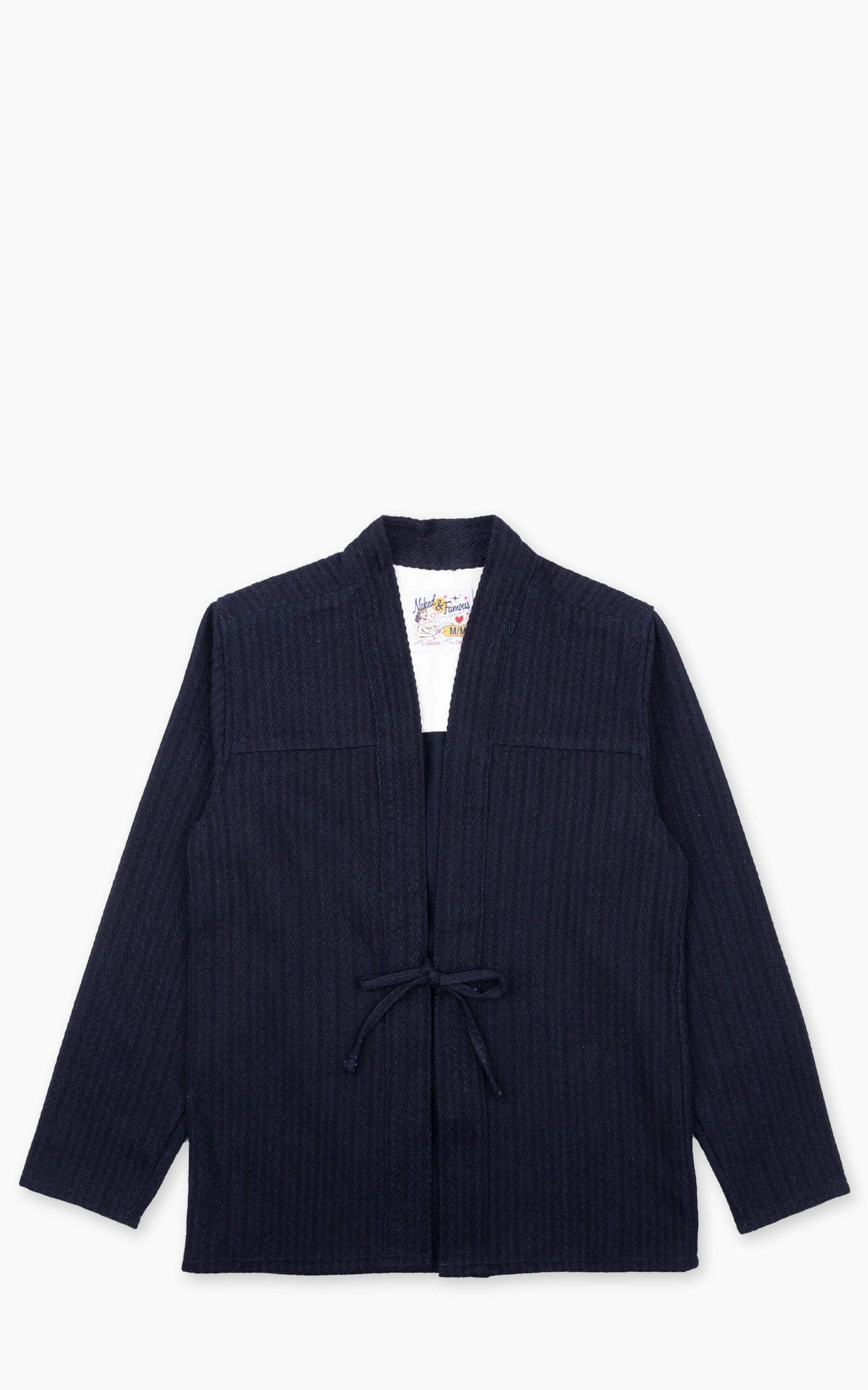 Naked & Famous Denim Kimono Shirt Sugiaya Indigo