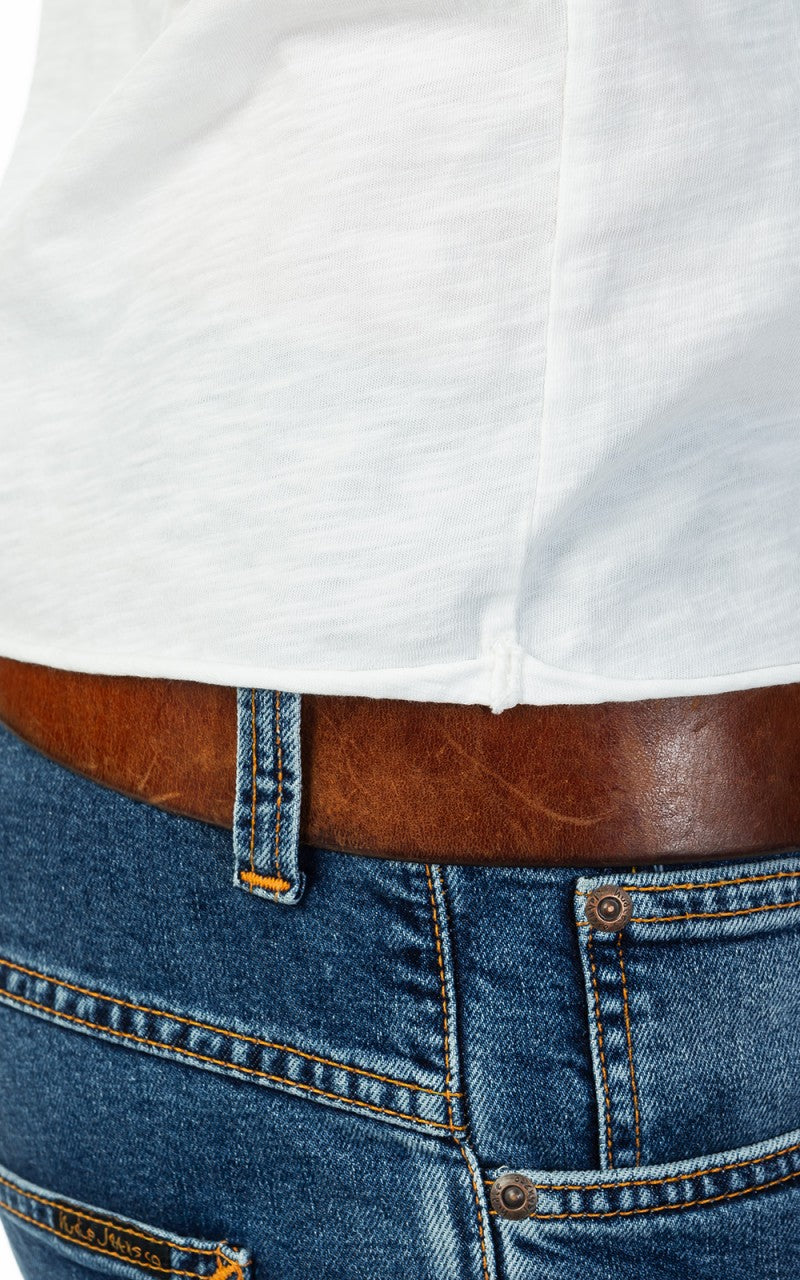 Nudie Jeans Roger Slub Offwhite