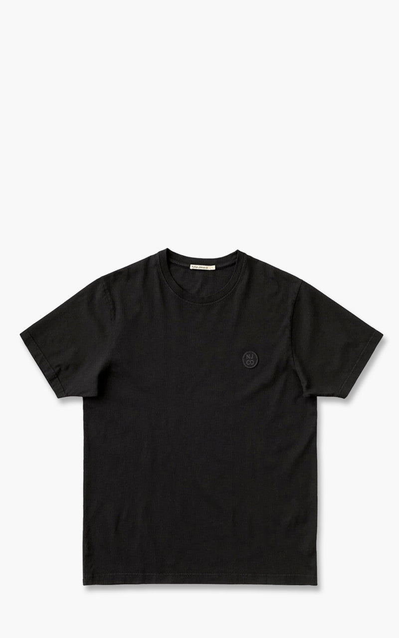 Nudie Jeans Uno NJCO Circle Faded Black