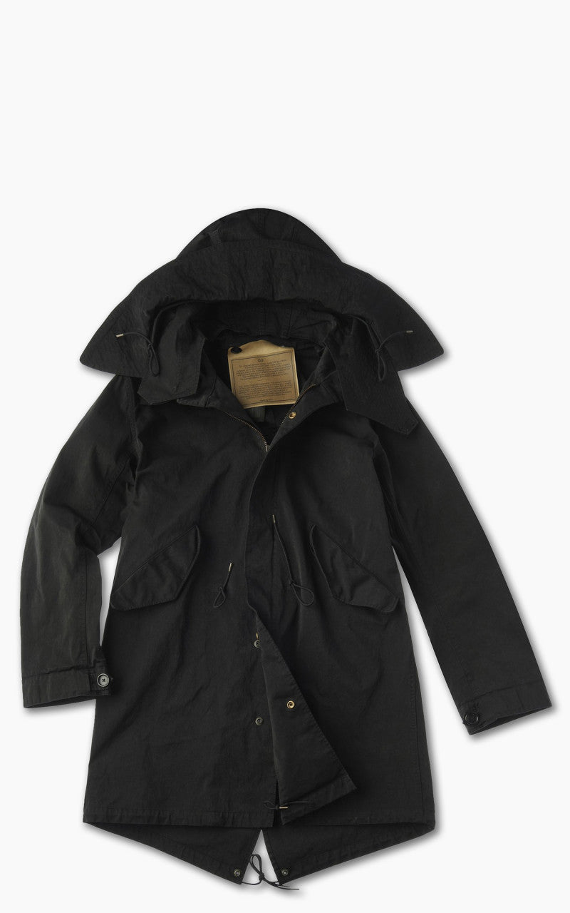ジャケット・アウター Ten-C PARKA BLACK 48 Ten C The Parka Black