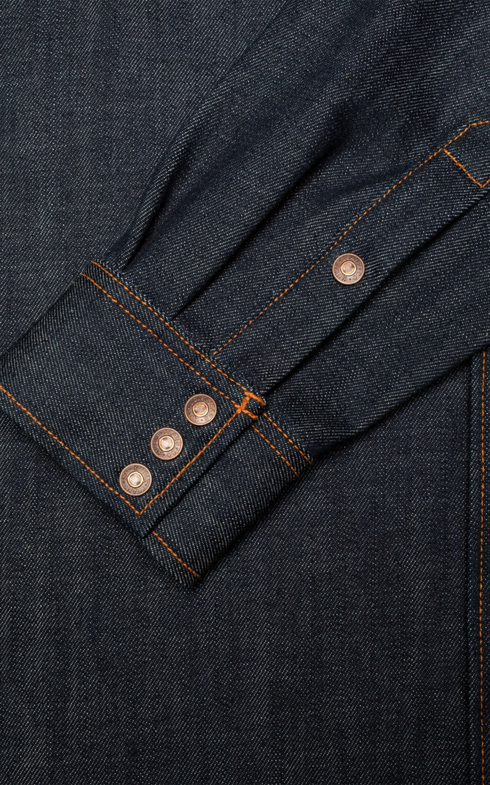 Nudie Jeans Gunnar Denim Shirt Dry Streaky