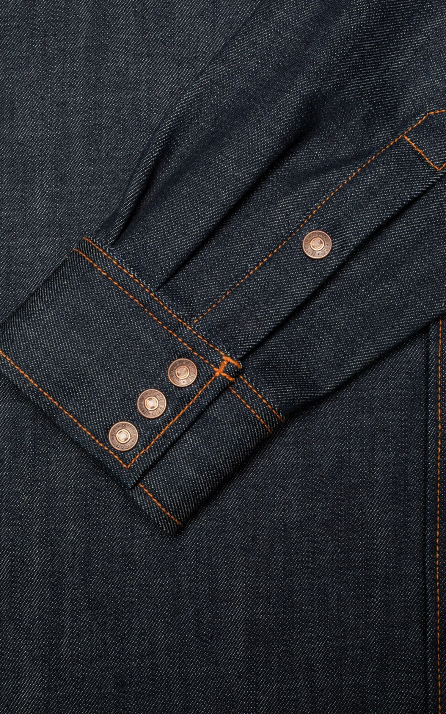 Nudie Jeans Gunnar Denim Shirt Dry Streaky