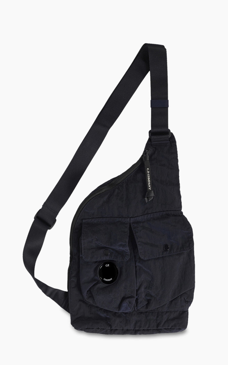 C.P. Company Nylon B Single Strap Rucksack Total Eclipse